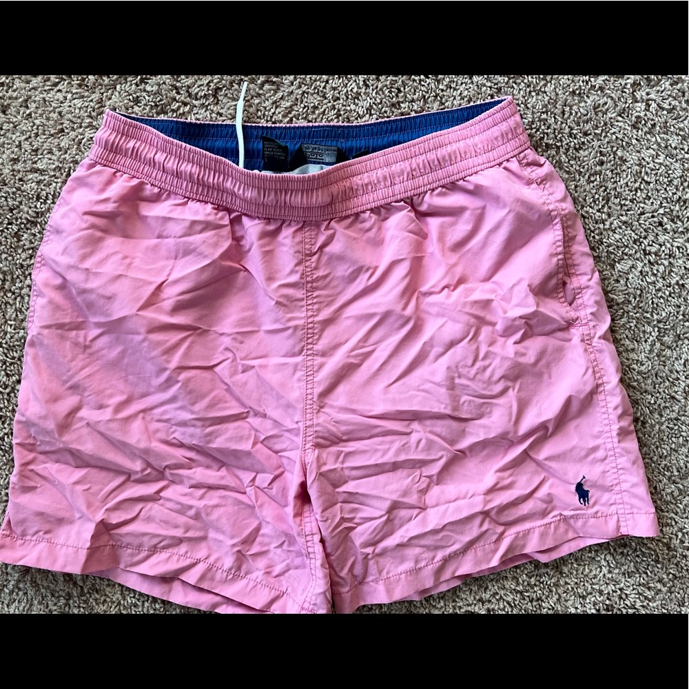 Men’s Ralph Lauren polo pink bathing suit